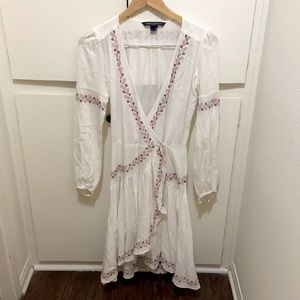 *VINTAGE* FRENCH CONNECTION WRAP DRESS - Size 4